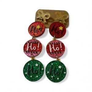 🎅 Ho! Ho! Ho! Christmas Earrings 🎅